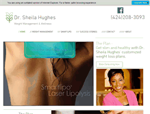 Tablet Screenshot of drsheilahughes.com